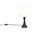 Lampe à poser SABIA noir mat et abat-jour blanc de TrioLighting