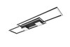 Plafonnier Trio Albany 647710432 – 37 W LED dimmable – noir mat