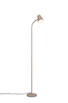Liseuse PONGO sur pied R45831101 – Beige mat, LED 4,5 W, tête flexible, métal & bois