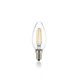 Ampoule flamme claire LED 4W E14 4000°K lumière blanche