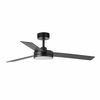 Ventilateur de plafond BARTH L noir LED et télécommande