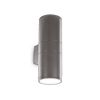 Applique murale de jardin GUN finition Anthracite 