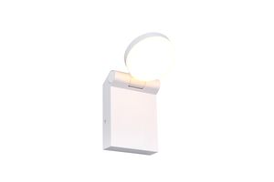 Applique inclinable de jardin ADOUR finition Blanc mat 