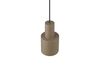 Suspension cylindrique AGUDO 1*E27 finition Taupe