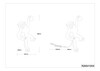 Applique singe noire TRIO R26541002 LOUY – luminaire mural déco