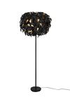 Lampadaire feuilles noires et or LEAVY de Triolighting