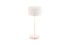 Lampe à poser tactile rechargeable blanc mat 1.5W JEFF
