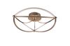 Plafonnier Led CHARIVARI laiton mat de TrioLighting