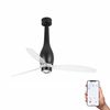ETERFAN M – Ventilateur de plafond noir mat connecté avec LED 16W 3000°K