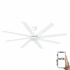 Ventilateur de plafond CENTURY XL blanc Led Wiz+télécommande