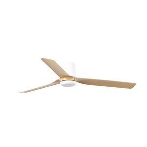 Ventilateur de Plafond PUNT Blanc/érable – Silence, Économie et Confort Toute l’Année