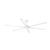 Ventilateur de plafond Rotterdam 25 XXL blanc avec télécommande