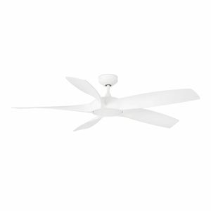 Ventilateur de plafond COCOS L blanc et télécommande