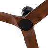 Ventilateur de Plafond HEYWOOD L – Faro – Bois Foncé, DC Silencieux, app TUYA et Télécommande