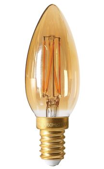 Flamme ambre filament LED 4W E14 Girard Sudron