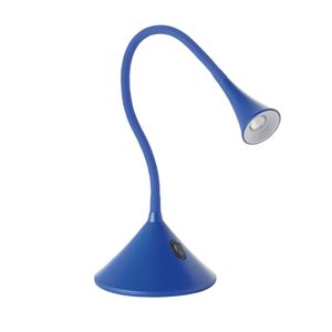  Lampe de bureau LED flexible CALA bleue à poser