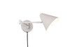 Applique TRIO COSIMA 263970176 - Gris, orientable, bras articulé, système FlexConnect