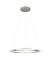 Suspension LED TRIO AMADOR 331019107 - Forme ronde, Nickel Mat, 48 W, CCT et hauteur réglable