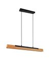 Suspension KERALA – Bois et métal avec LED tactile dimmable