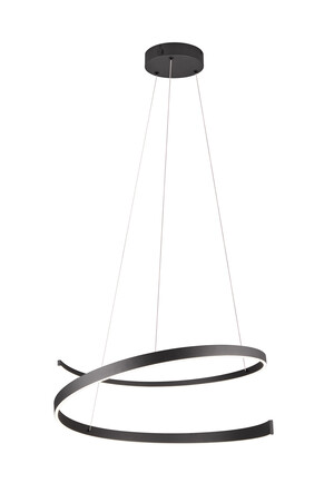 Suspension CINARDI LED Noir Mat Ø75cm - 346110132