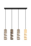 STREAM – Suspension 4xGU10 métal multicolore réf. 364000417