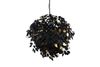 Lustre chaînes feuilles noires et or LEAVY de Triolighting