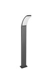 Potelet extérieur BEJA anthracite – Éclairage de jadin LED Triolighting puissant IP44