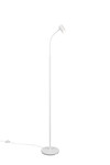 Lampadaire TARYN 1 Lumière - Blanc Mat et Flexible