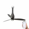 ETERFAN M – Ventilateur plafond connecté WiZ noir mat avec LED 16W