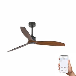 JUST FAN – Ventilateur plafond design industriel avec gestion WiZ Smart
