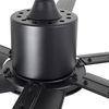 Ventilateur de plafond ANDROS XXL noir mat avec télécommande