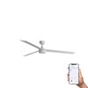 Ventilateur de plafond CRUISER XL blanc connecté Wiz et télécommande et Led