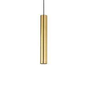 Suspension tube cylindre LOOK  finition Laiton 