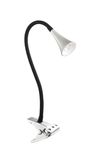  Lampe de bureau LED flexible CALA grise à pince