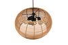  Lustre INGA 3*E27 tressage rotin de TrioLighting