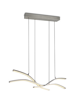 Suspension SPIDER LED Nickel Mat L130cm e.motion - 332810307