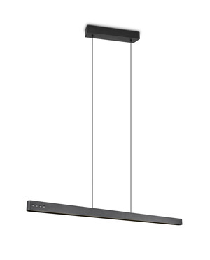 Suspension DONEGAL LED Noir Mat L150cm e.motion Motorisée - 333310232