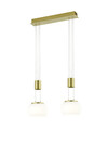 uspension Trio Madison 342010208 - LED 2*8 W dimmable - doré mat