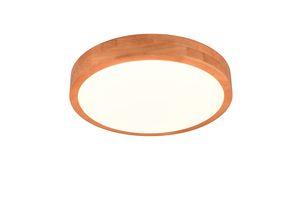 Plafonnier ISEO rond Bois Bois 24W