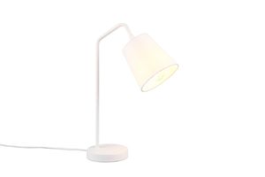 Lampe articulée BUDDY avec abat-jour finition Blanc mat