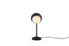 Lampe FLETCHER noir mat boule sur flexible de Triolighting