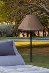 Lampe à piquer pour l'extérieur IP65 SAIGON T70 finition Anthracite et marron