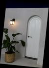 Applique 4 faces bombées WILMA 320 finition Anthracite et opale blanc