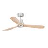 Ventilateur de plafond LANTAU en bois clair-Eclairage, Design, silence et performance