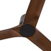 Ventilateur de Plafond HEYWOOD TUB L –Faro– Bois foncé, DC Silencieux, Télécommande