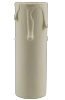 Fausse Bougie Blanc Antique diam.27mm haut.100mm