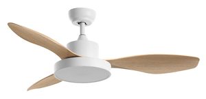 Ventilateur de plafond RIGA avec 3 pâles finition bois