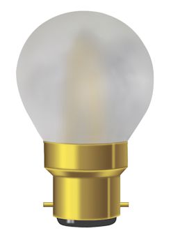Sphérique satinée filament LED 5W B22 dimmable girard Sudron