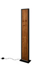 Lampadaire LED TRIO KALEA 455510130 en bois – variateur à pied