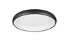 Plafonnier LED Trio Cardona 649616031 - 38 W dimmable - noir mat